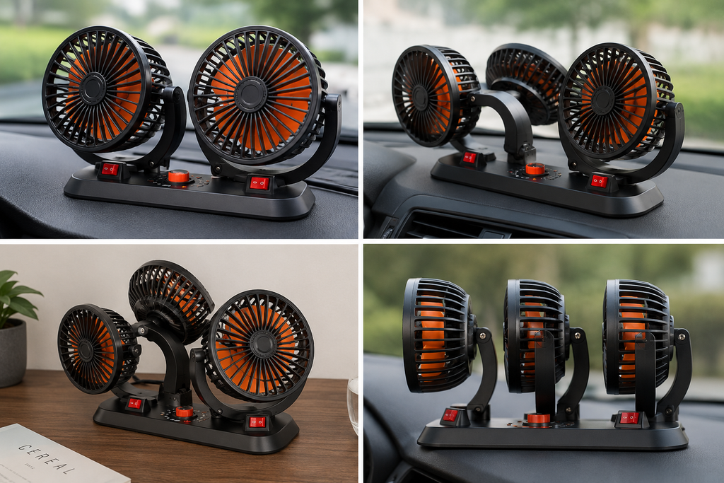 QuickCool Car Desk Fan