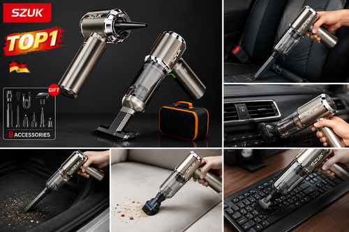 QuickCar CleanPro Mini Handheld Vacuum